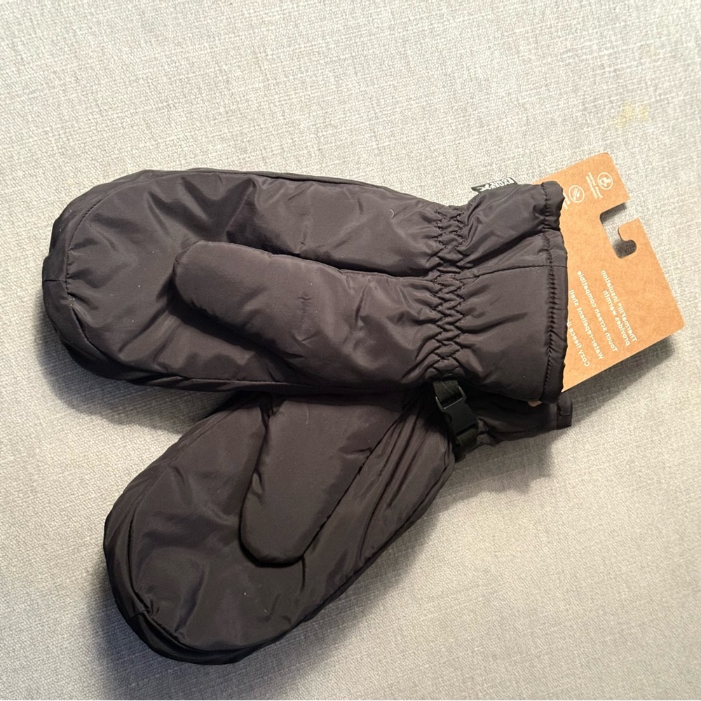 NWT Mittens S Eddie Bauer CirrusLite black Touchscreen, water resistant,…